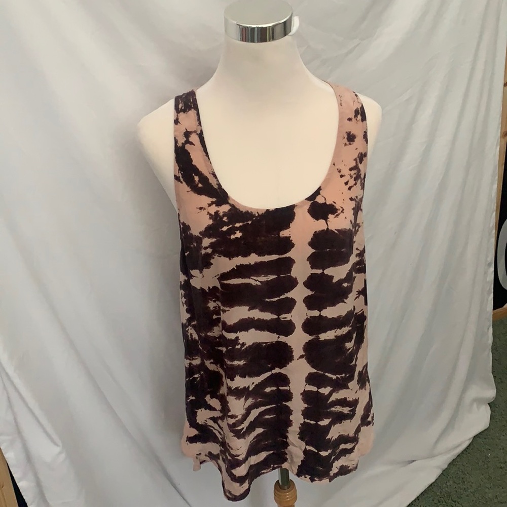 Gypsy medium abstract patterned tank top